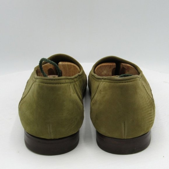 Mc Clusky Size 12 M Olive Green Loafer B6 D10 main image 6